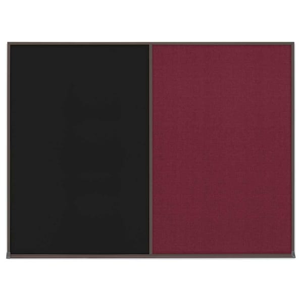 Triple Door Radius Corkboard, 72"X48", B